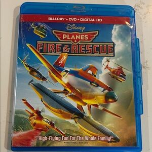 Disney Planes: Fire & Rescue -  DVD and Blue Ray preowned in great condition